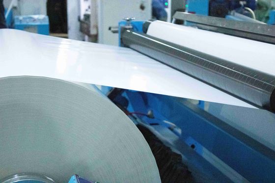 نوع چسب روغن خود چسبنده کاغذ رول PVC شفاف PET معمولی چسبنده