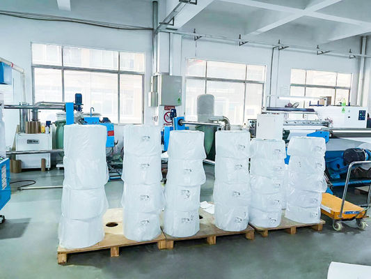 برچسب شفاف PET خود چسبنده کاغذ رول روغن چسب مواد برچسب PVC