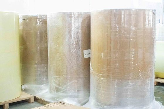 گلو ذوب شدن گرم ورق کاغذ خود چسبنده، رول چسبنده PVC معمولی