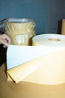 گلو ذوب شدن گرم ورق کاغذ خود چسبنده، رول چسبنده PVC معمولی