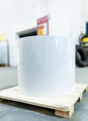 کاغذ چسبنده سفید روشن PVC، ضخامت سطحی 100U رول کاغذ PVC