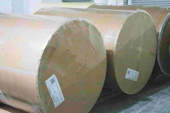 برچسب های کاغذی ضد آب و ضد آب لوله ی جامبو ضخامت سطح 75μ