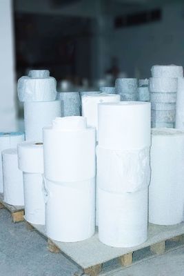 برچسب گرمی خود چسبنده رول بزرگ ، کاغذ چسبناک پشت 54u ضخامت سطح