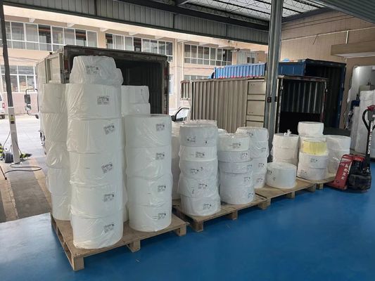 تایید SGS طومار کاغذ حرارتی سفارشی مقاوم به مواد شیمیایی برای نوشتن