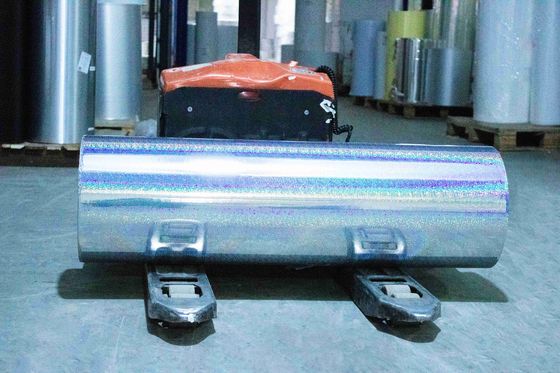 قیمت خوب ضد آب خود چسبنده فیلم هولوگرافیک برچسب کاغذ 50u ضخامت سطح آنلاین